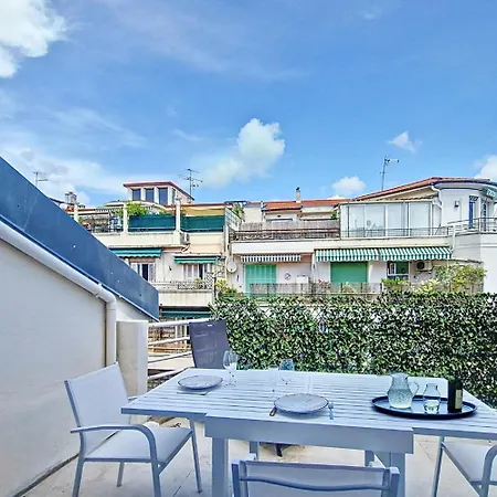 公寓 Nestor&jeeves - Casa Solana - Terrace - 尼斯